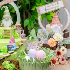 Styropor-Torte, 3 Styropor-Podeste, Ø20 cm, Ø15 cm, Ø10 cm