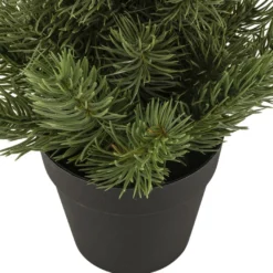 Tannenbaum im Topf, 33cm hoch, 21cm breit, Topf: Ø 9cm, 8,5cm breit
