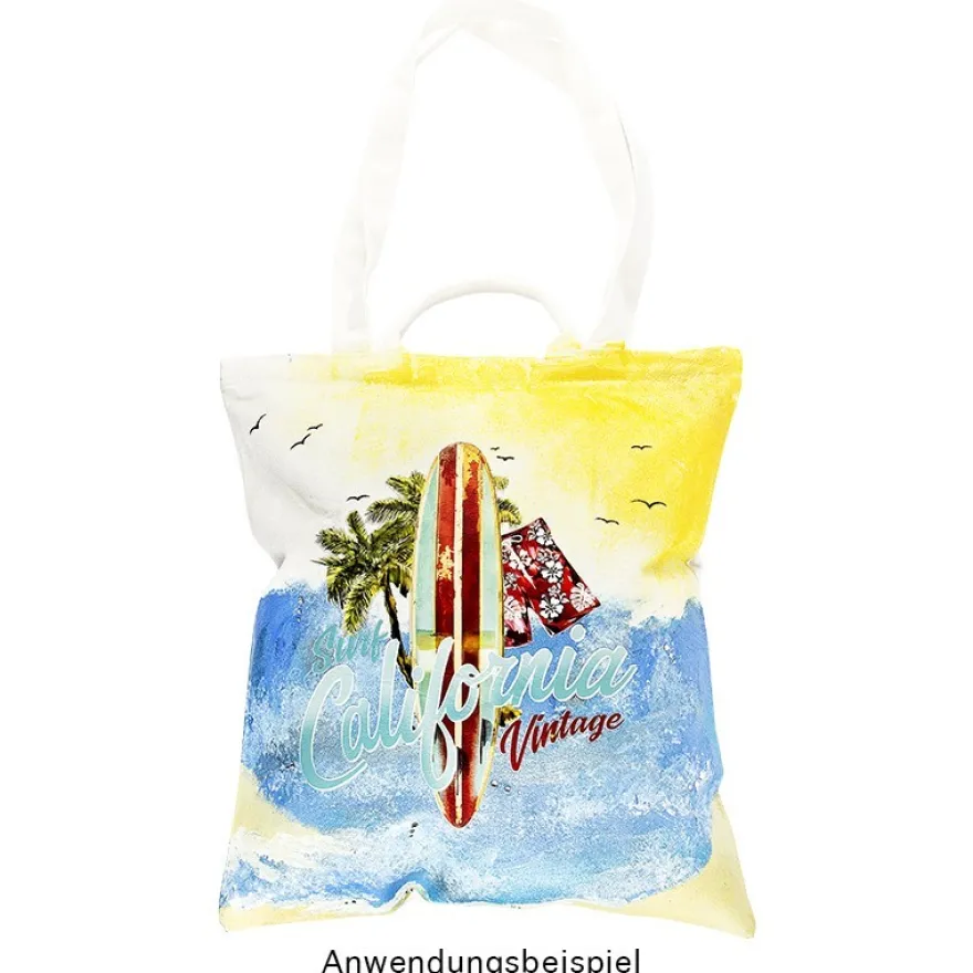 Tasche Claudia, Canvas, 32cm x 37cm, natur