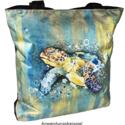 Tasche Meike, 40cm x 41cm, Polyester, schwarz