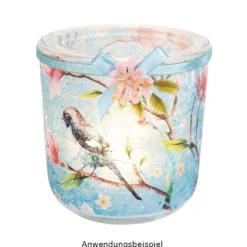 Teelichtgläser, Ø 7,9cm Höhe 8cm, klar, 8 Stück