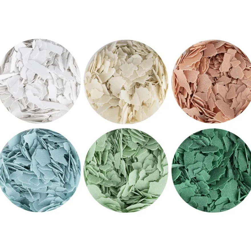 Terrazzo-Flocken, Farbsortierung 1, 1mm-3mm, 10g je Dose, verschiedene Farben, 6 Stück