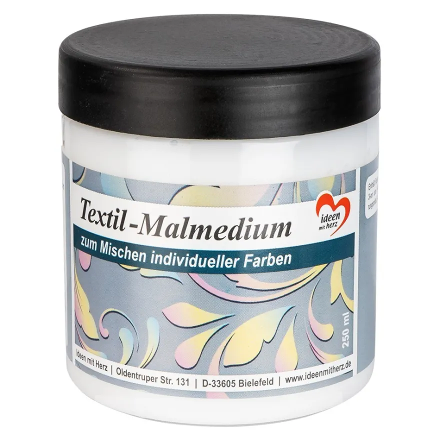 Textil-Malmedium, zum Mischen individueller Farben, 250ml
