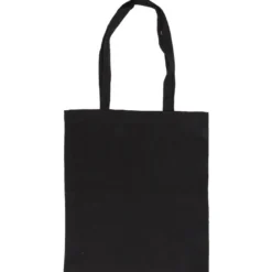Textil-Tasche, 38cm x 42cm, mit zwei Lang-Henkeln, schwarz