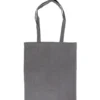 Textil-Tasche, 38cm x 42cm, mit zwei Lang-Henkeln, anthrazit