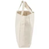 Textil-Tasche, 27cm x 32cm x 10cm, mit kurzen Tragehenkeln, natur