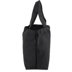 Textil-Tasche, 30cm x 20,5cm x 11cm, mit kurzen Tragehenkeln, schwarz