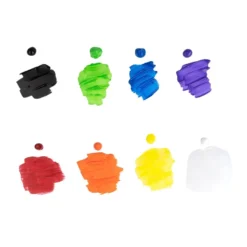 Textur-Acrylfarben, 8 verschiedene Farben, je 18ml