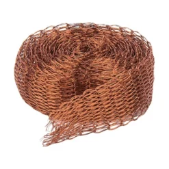 Titan-Mesh Collier-Band, 1 cm x 1 m, braun