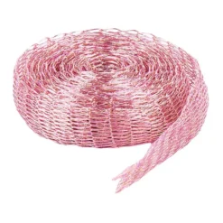 Titan-Mesh Collier-Band, 1cm x 1m, rosa