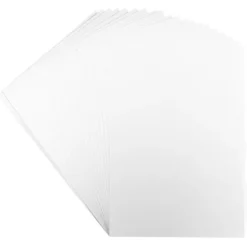 Tonkarton, DIN A4, 300g/m², weiß, 20 Bogen