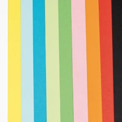 Tonpapier, DIN A3, 150 g/m², 10 verschiedene Farben, 100 Bogen