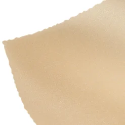 Transparentpapier-Aufleger, mit Büttenrand, 8cm x 13cm, 100g/m², gold, 20 Blatt