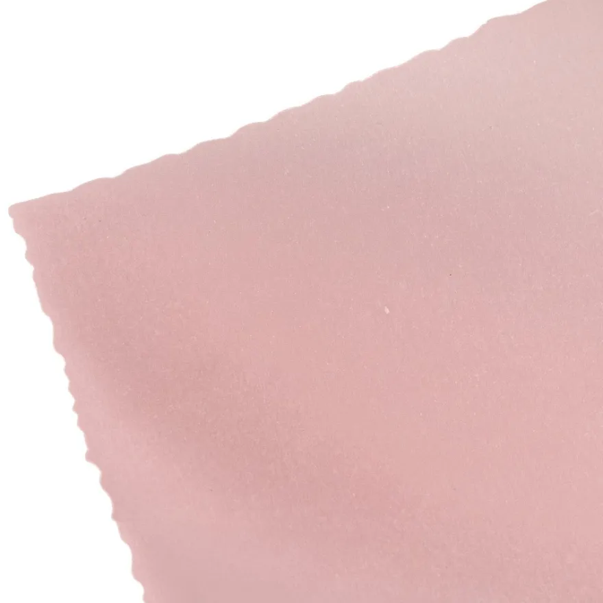 Transparentpapier-Aufleger, mit Büttenrand, 8cm x 13cm, 130g/m², altrosa, 20 Blatt