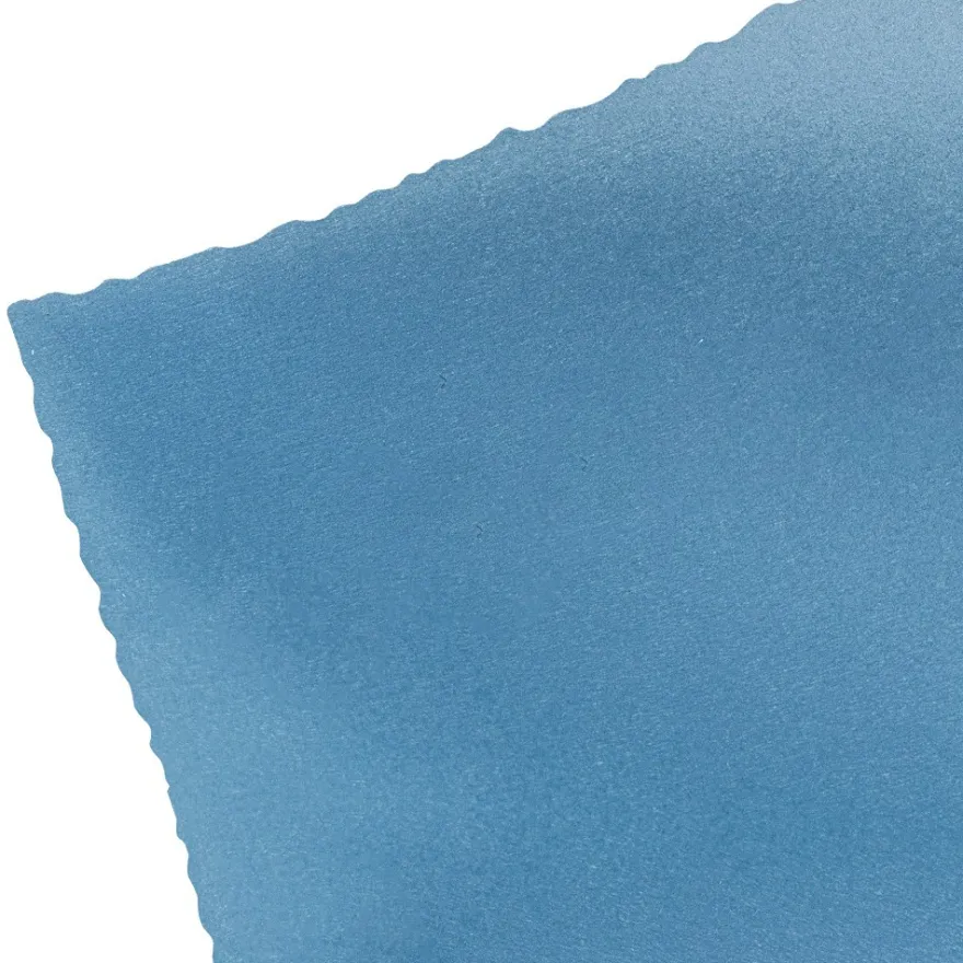 Transparentpapier-Aufleger, mit Büttenrand, 9cm x 14cm, 130g/m², blau, 20 Blatt