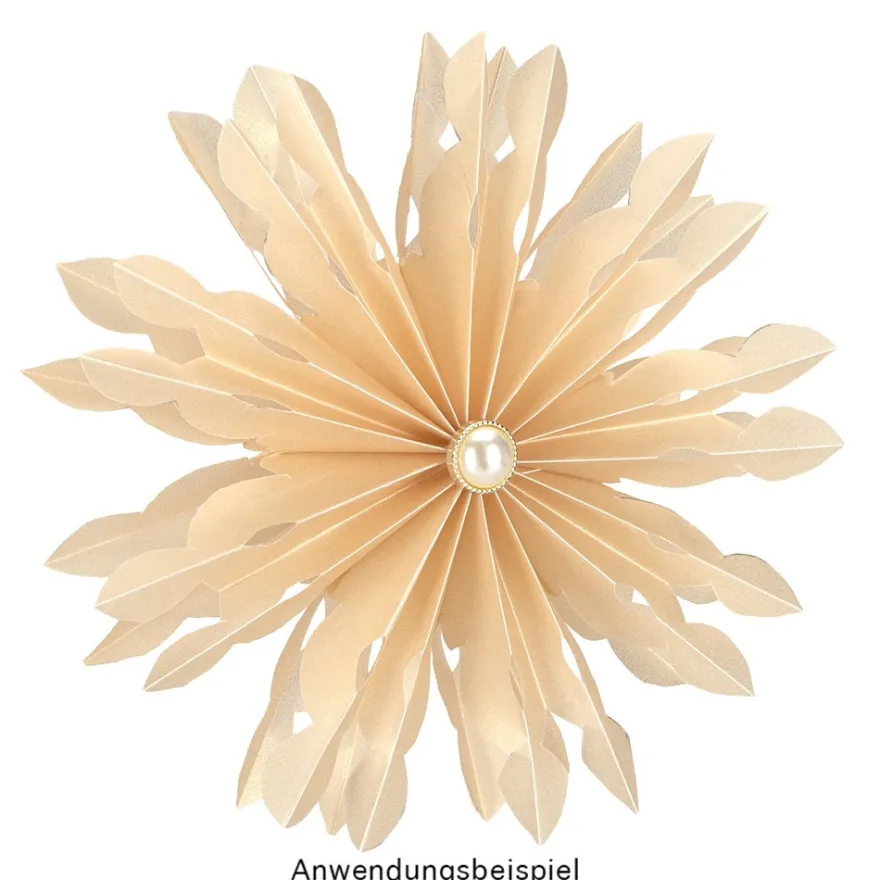 Transparentpapier-Aufleger, mit Büttenrand, 14cm x 14cm, 100g/m², gold, 20 Blatt