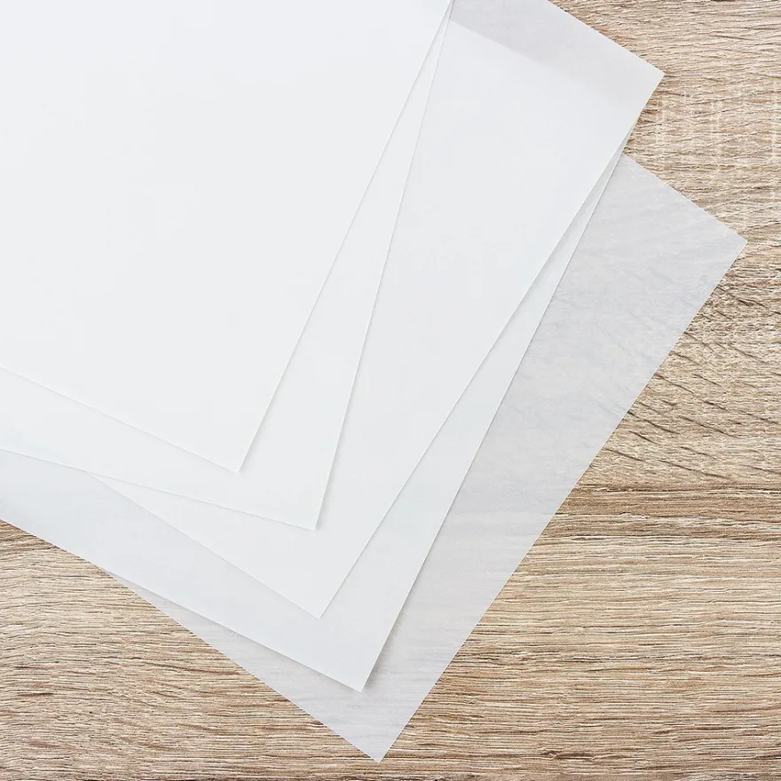 Transparentpapiere, DIN A4, 130 g/m², weiß, 20 Bogen