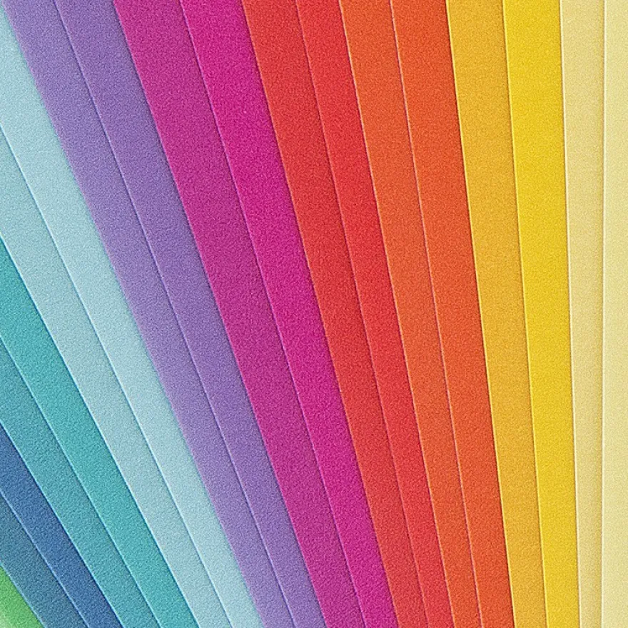 Transparentpapiere, DIN A4, 10 verschiedene Farben, 200 g/m², 20 Stück