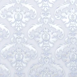 Transparentpapiere, Nova Noblesse 2, mit Top-Prägung & Perlmuttlack, DIN A4, 5 Bogen, taubenblau