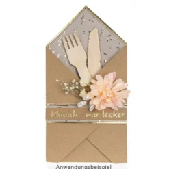 Transparentpapier mit Goldfolienveredelung, Sortierung 2, DIN A4, 10 Designs, weiß, 20 Bogen