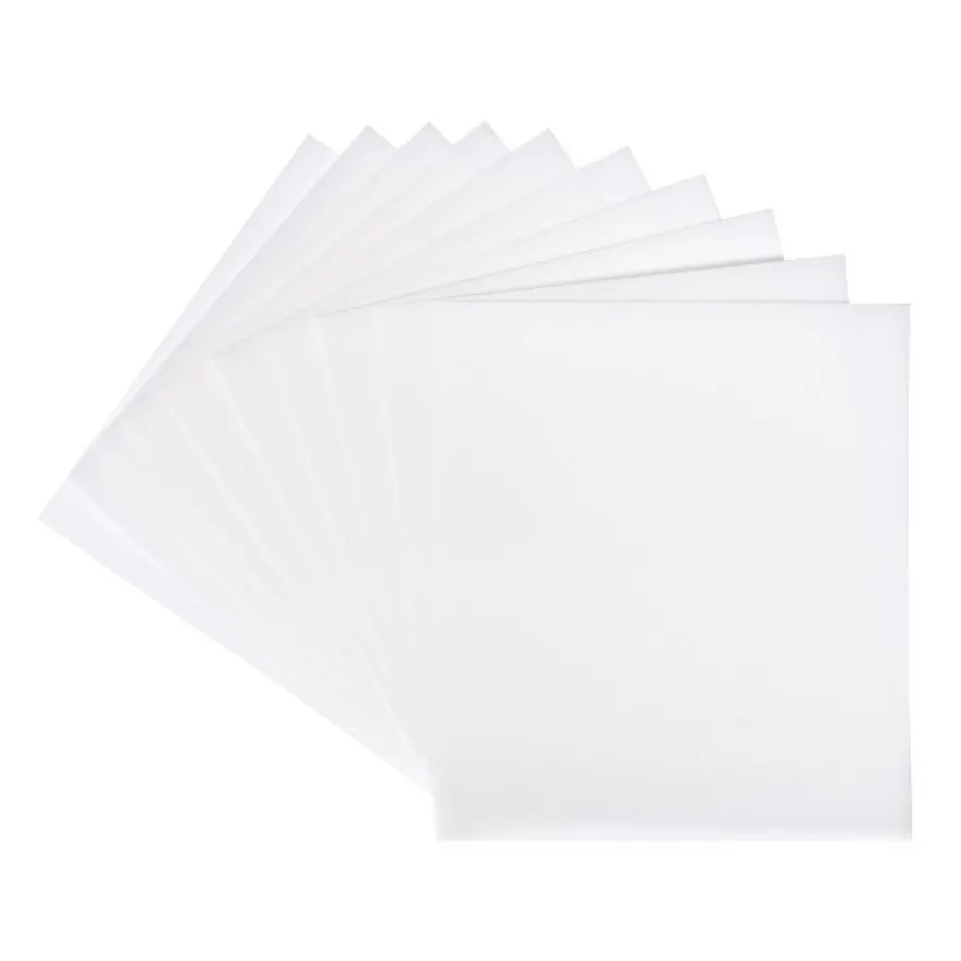 Transparentpapier, 25x20 cm, 20 Bogen, weiß, 115 g/m²
