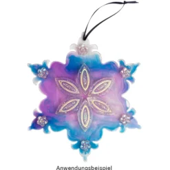 Transparent-Pouring-Mix, 3 in 1, Medium, Acrylfarbe & Silikonöl, violett, 180 ml