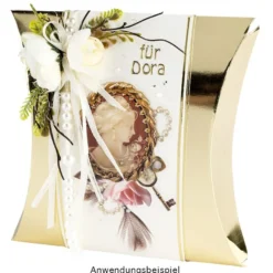 Transparent-Stickerbogen, Broschen, verschiedene Designs, 10cm x 30cm, 10 Bogen