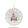 Transparent-Stickerbogen, Ostergrüße 2, verschiedene Designs, 10cm x 30cm, 10 Bogen