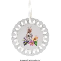 Transparent-Stickerbogen, Ostergrüße 2, verschiedene Designs, 10cm x 30cm, 10 Bogen