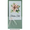 Transparent-Sticker, Winter-Floristik, verschiedene Designs, 10cm x 30cm, 10 Bogen