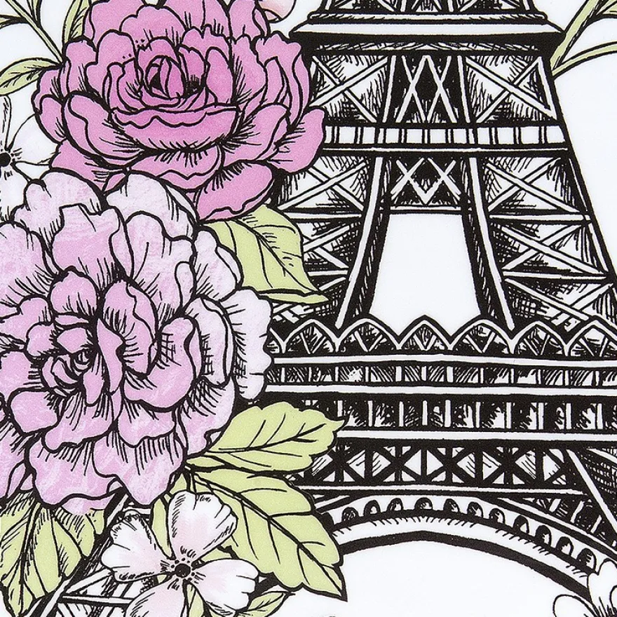 Transparent-Sticker XL, Eiffelturm, 24,5cm x 35cm