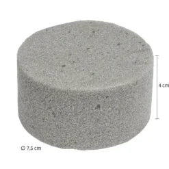 Trocken-Steckschwämme, rund, Ø7,5cm, 4cm hoch, 4 Stück