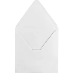 Umschläge, 17cm x 17cm, weiß, 100 Stück