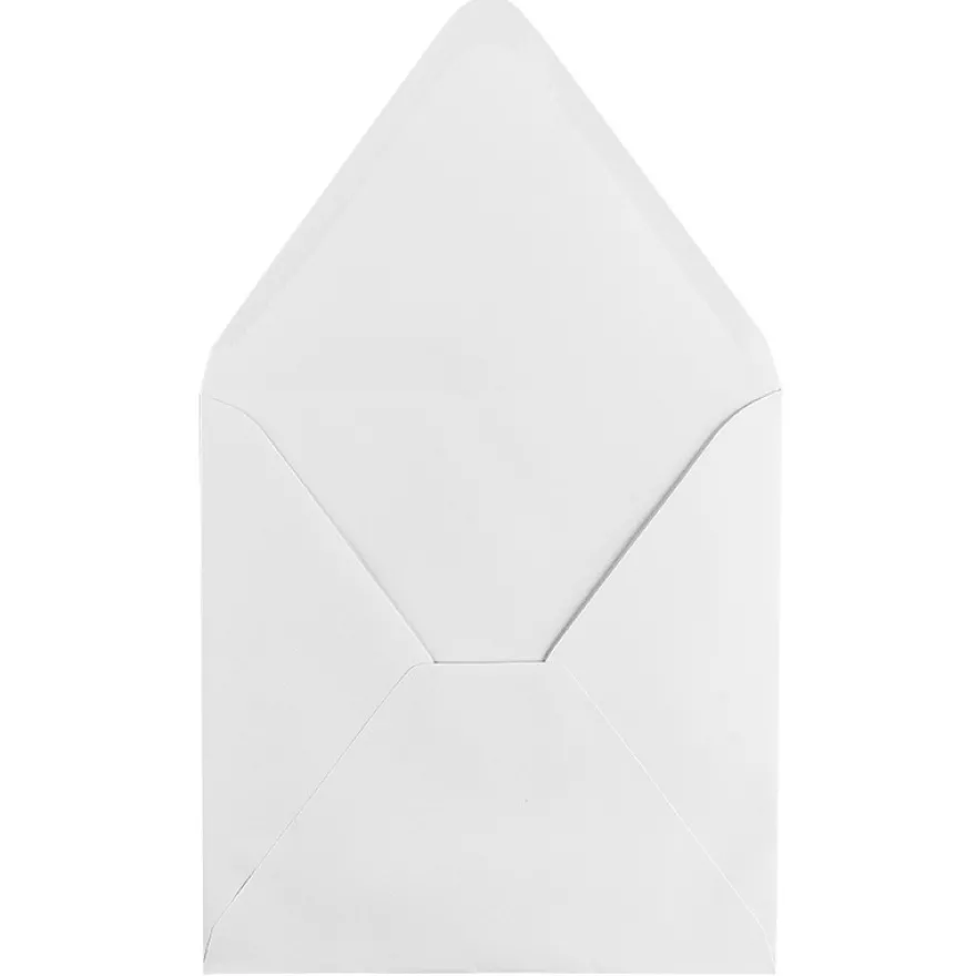 Umschläge, 17cm x 17cm, weiß, 100 Stück