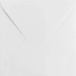 Umschläge, 17cm x 17cm, weiß, 100 Stück
