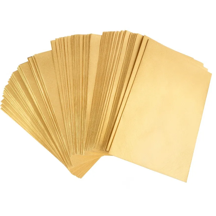Umschläge, DIN C6, 120 g/m², gold, nassklebend, 100 Stück