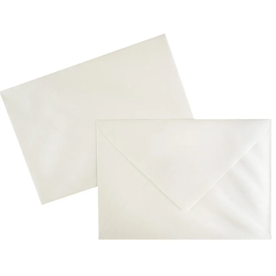 Umschläge, DIN C6, 120 g/m², perlmutt, 100 Stück