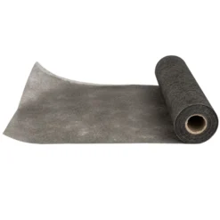 Vlies Tischläufer/Tischband, 23cm breit, 25m lang, auf Rolle, silbergrau
