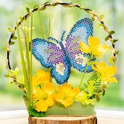 Vorlagen für Diamond Painting: Im Garten, DIN A4, 2 Stück