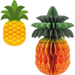 Waben-Stanzteile, Ananas, 9,2cm x 15,2cm, 100 Stück