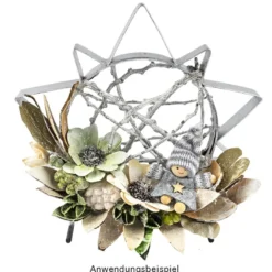 Wald-Deko, Äste, 10-20cm, 30g, silber
