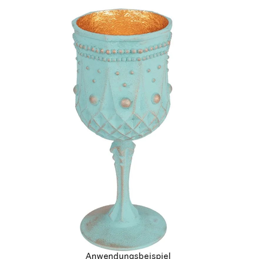 Weingläser in Kristalloptik, Ø 7cm, 16,7cm hoch, transparent, lebensmittelecht, 2 Stück