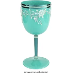 Weinkelch, 19,5cm hoch, Ø8,8cm, für 430ml Flüssigkeit, lebensmittelecht