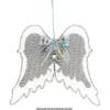 Windradfolien-Scheiben, Flügel, 20cm x 22,4cm, transparent, 500µ, 20 Stück
