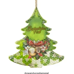 Windradfolien-Scheiben, Tanne, 16cm x 14,5cm, transparent, 500µ, 20 Stück