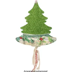 Windradfolien-Scheiben, Tanne, 16cm x 14,5cm, transparent, 500µ, 20 Stück