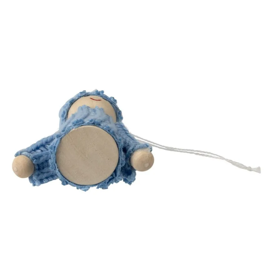 Winter-Püppchen, Alma, 6,5cm hoch, 4 Stück