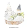 Winter-Püppchen, Design 16 "Linda", 8cm hoch, 2 Stück