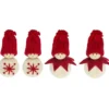 Winter-Püppchen, Finchen, 6,5cm hoch, 4 Stück