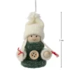 Winter-Püppchen, Frida & Jannis, 7cm hoch, 4 Stück